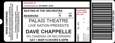 Dave Chappelle Melbourne