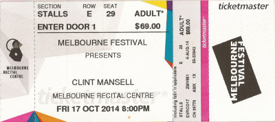 Clint Mansell in Melbourne